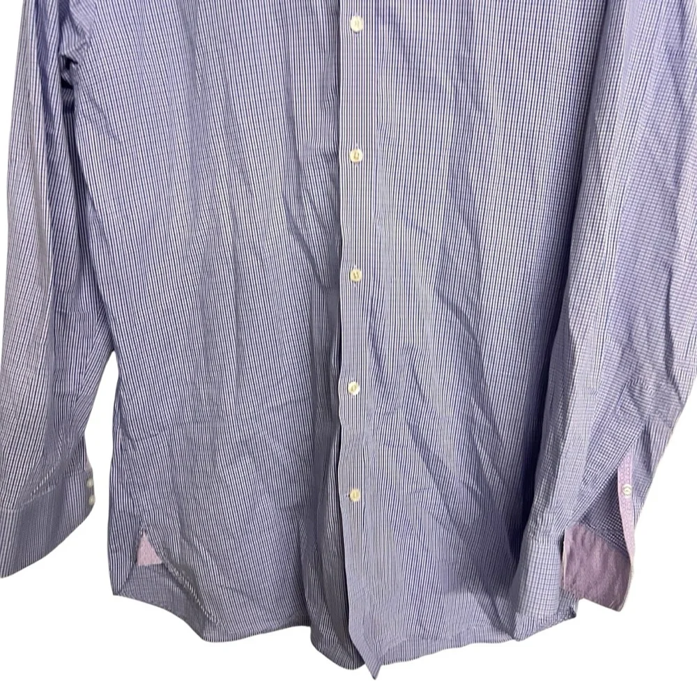 Men’s Ted Baker Endurance Checkered Button Down Dress Shirt - Picture 3 of 5